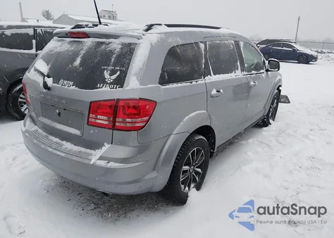 2018 Dodge Journey Se z USA, uszkodzony, nr VIN 3C4PDCAB6JT507221